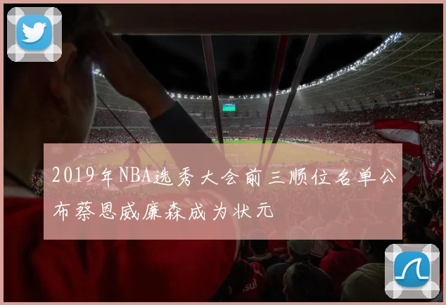 2019年NBA选秀大会前三顺位名单公布蔡恩威廉森成为状元